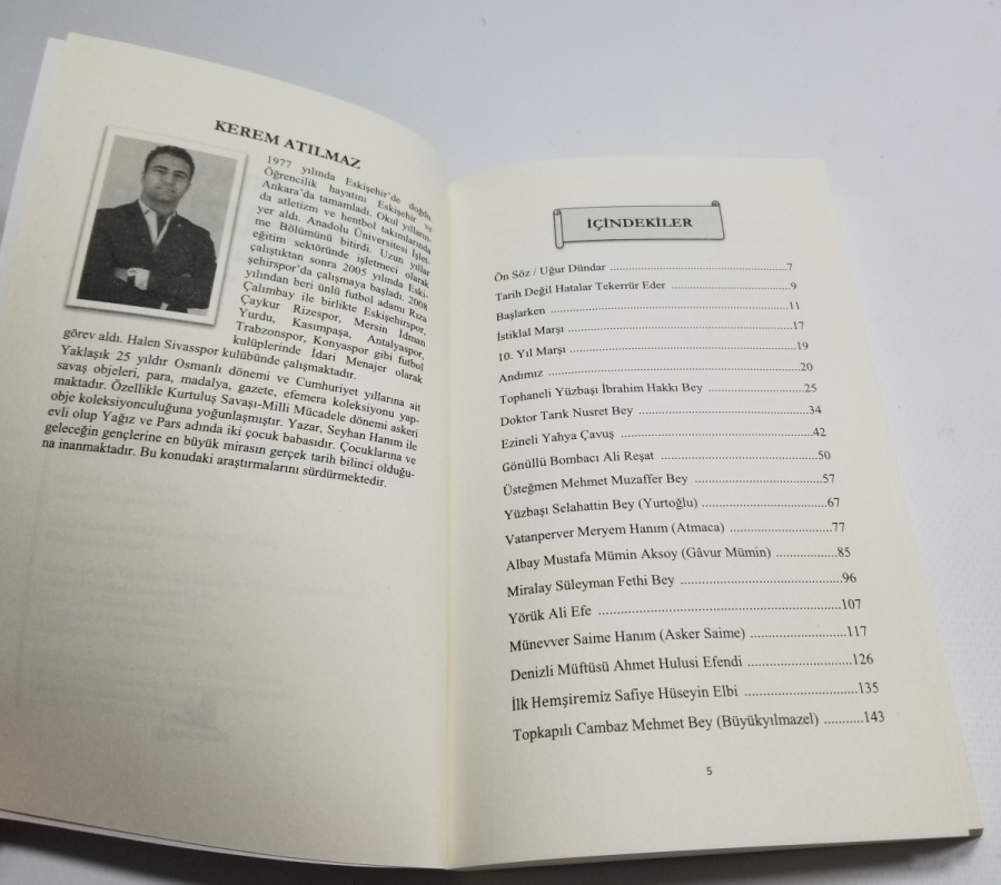 YAZAR KEREM ATILMAZ TARAFINDAN YAZILMIŞ KORKUSUZLAR İSİMLİ KİTAP