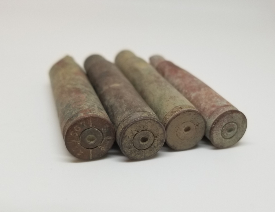 1. DÜNYA SAVAŞI İNGİLİZ MAVZER MERMİSİ KOVANI LOTU