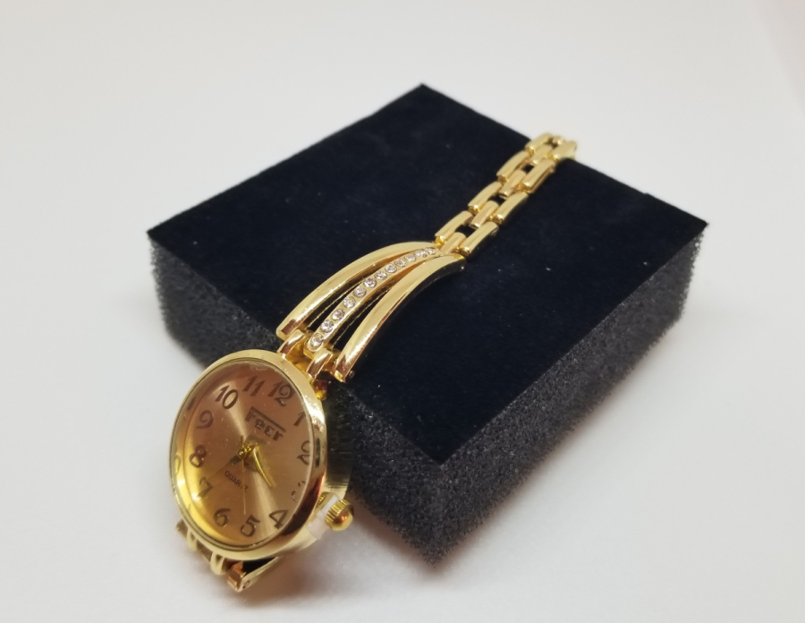 ALTIN KAPLAMA NOSTALJİK KOL SAATİ