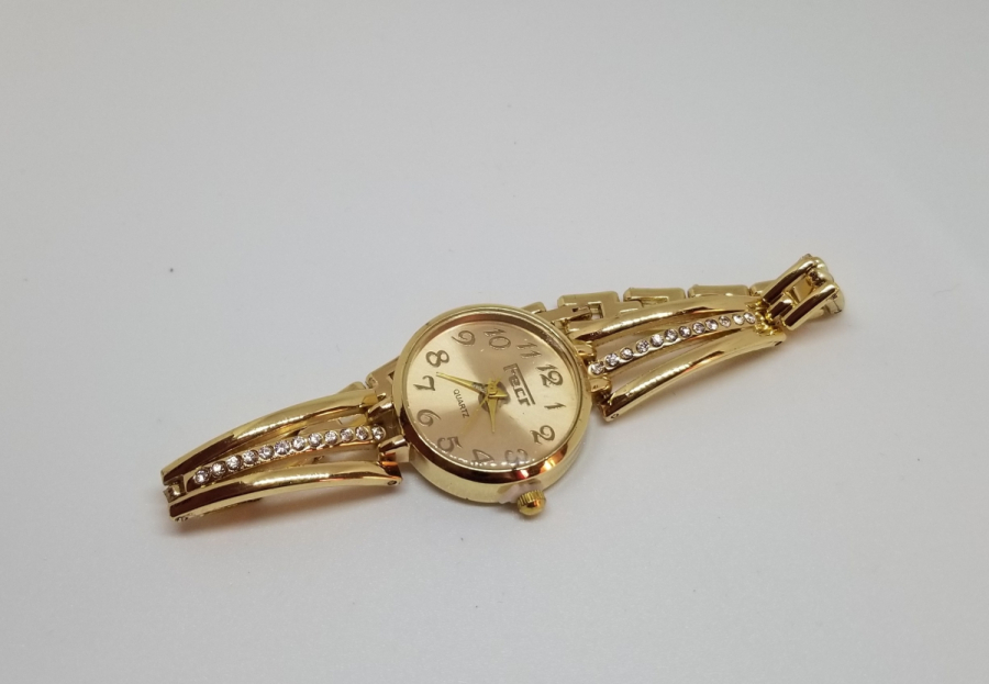 ALTIN KAPLAMA NOSTALJİK KOL SAATİ