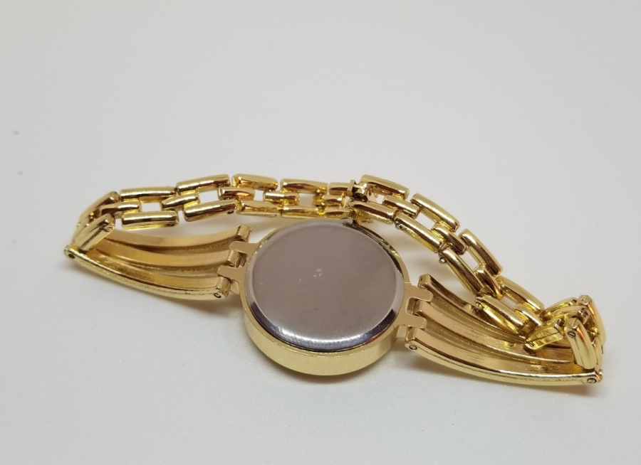 ALTIN KAPLAMA NOSTALJİK KOL SAATİ