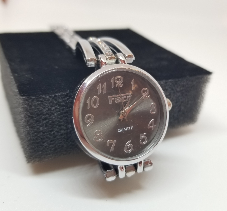 GÜMÜŞ KAPLAMA NOSTALJİK KOL SAATİ