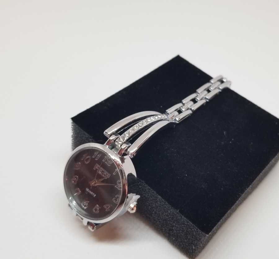 GÜMÜŞ KAPLAMA NOSTALJİK KOL SAATİ