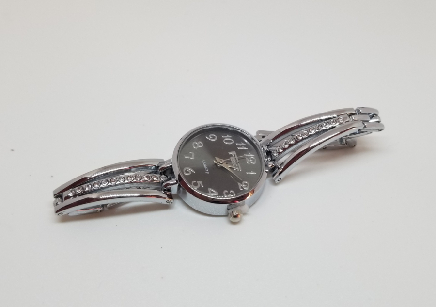 GÜMÜŞ KAPLAMA NOSTALJİK KOL SAATİ