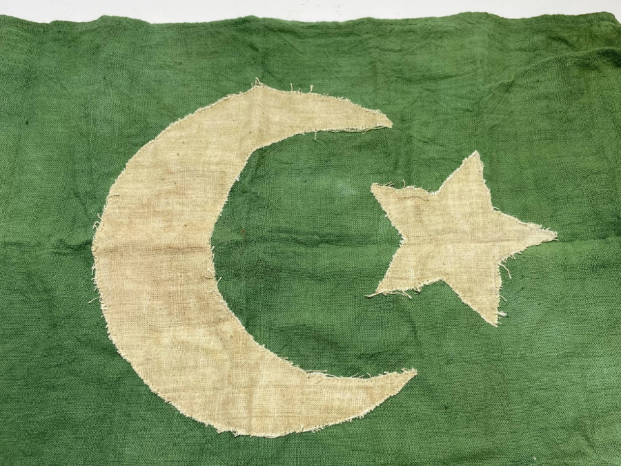 OSMANLI DÖNEMİ NADİR TİPTE MEŞRUTİYET BAYRAĞI