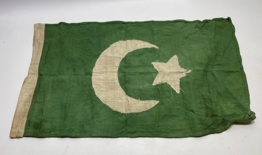 OSMANLI DÖNEMİ NADİR TİPTE MEŞRUTİYET BAYRAĞI