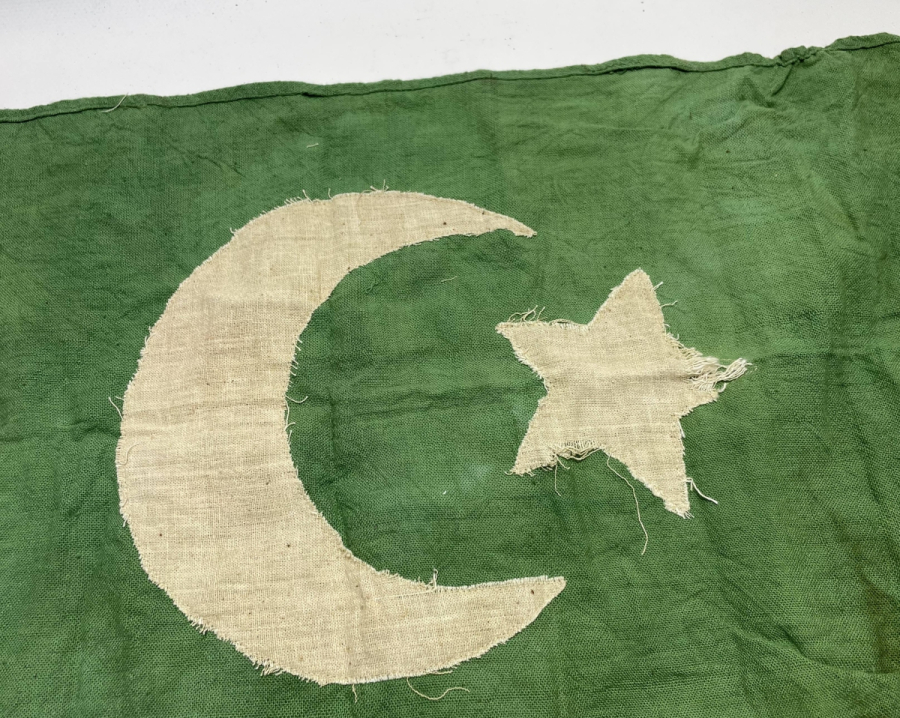 OSMANLI DÖNEMİ NADİR TİPTE MEŞRUTİYET BAYRAĞI