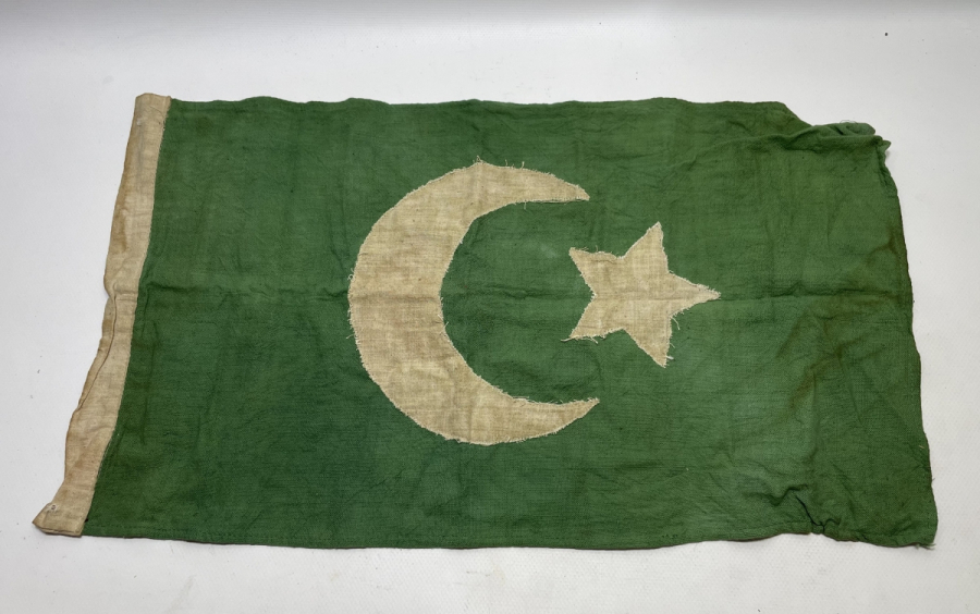 OSMANLI DÖNEMİ NADİR TİPTE MEŞRUTİYET BAYRAĞI