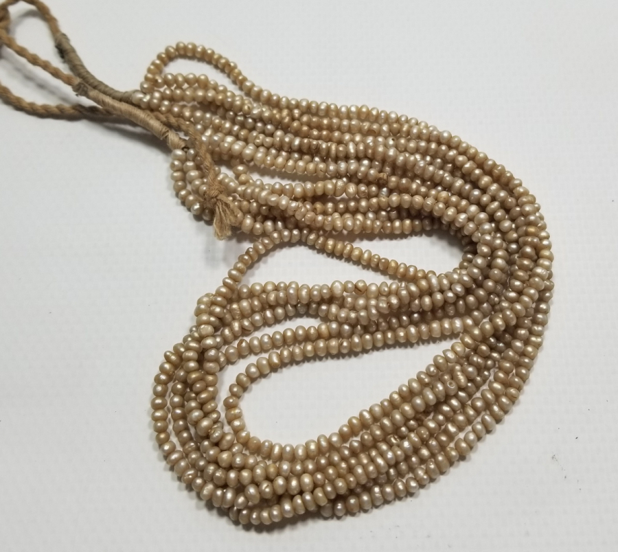 OSMANLI DÖNEMİ BÜYÜK BOY TAM TUR İNCİ GERDANLIK