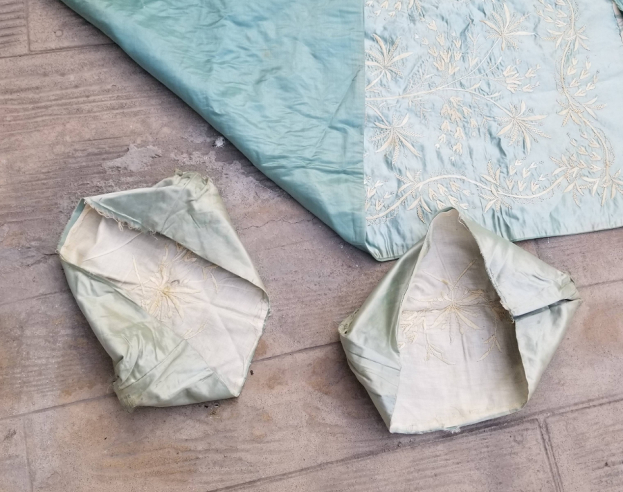 OSMANLI DÖNEMİ NADİR İPEK YASTIK TAKIMI