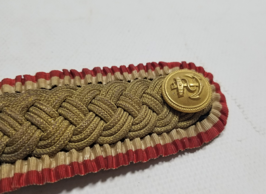 OSMANLI DÖNEMİ NADİR DENİZCİ SUBAY APOLETİ