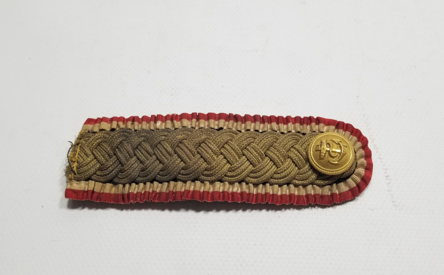 OSMANLI DÖNEMİ NADİR DENİZCİ SUBAY APOLETİ