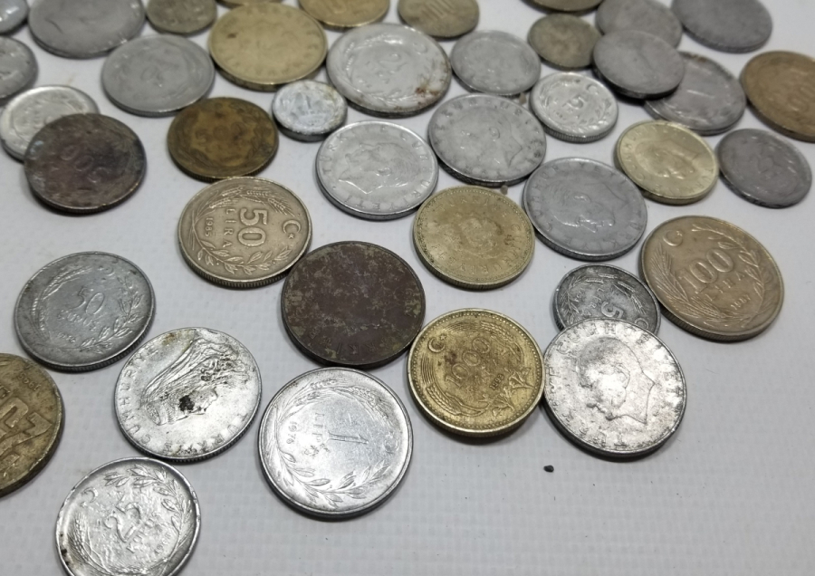 ANTİKA METAL PARA LOTU