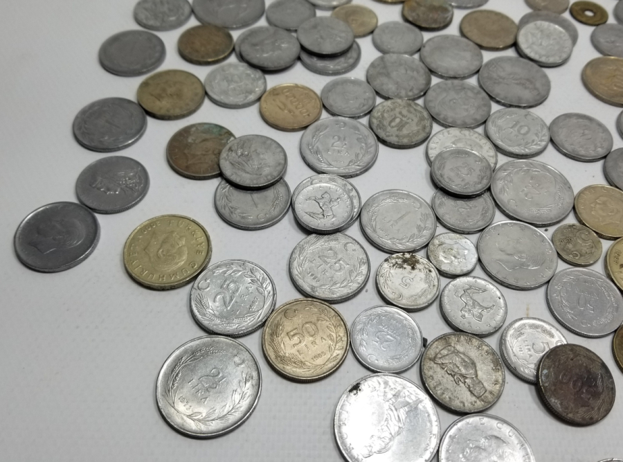 ANTİKA METAL PARA LOTU