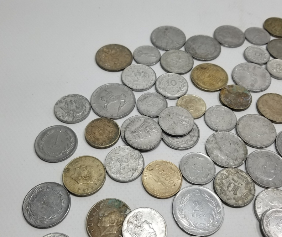 ANTİKA METAL PARA LOTU