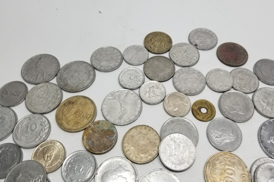 ANTİKA METAL PARA LOTU