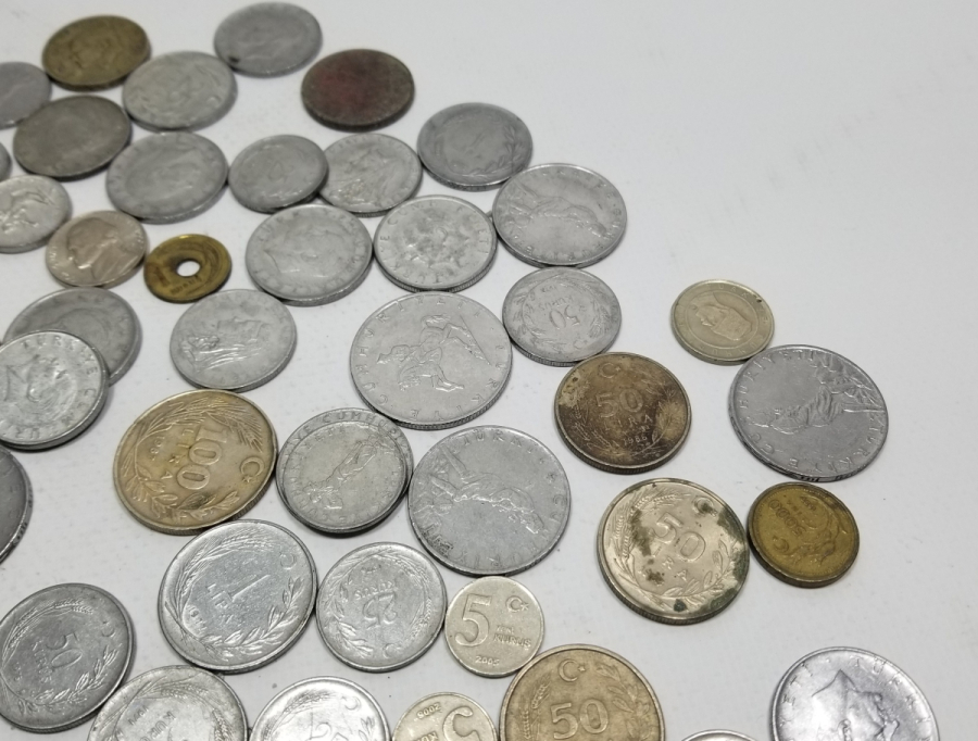 ANTİKA METAL PARA LOTU