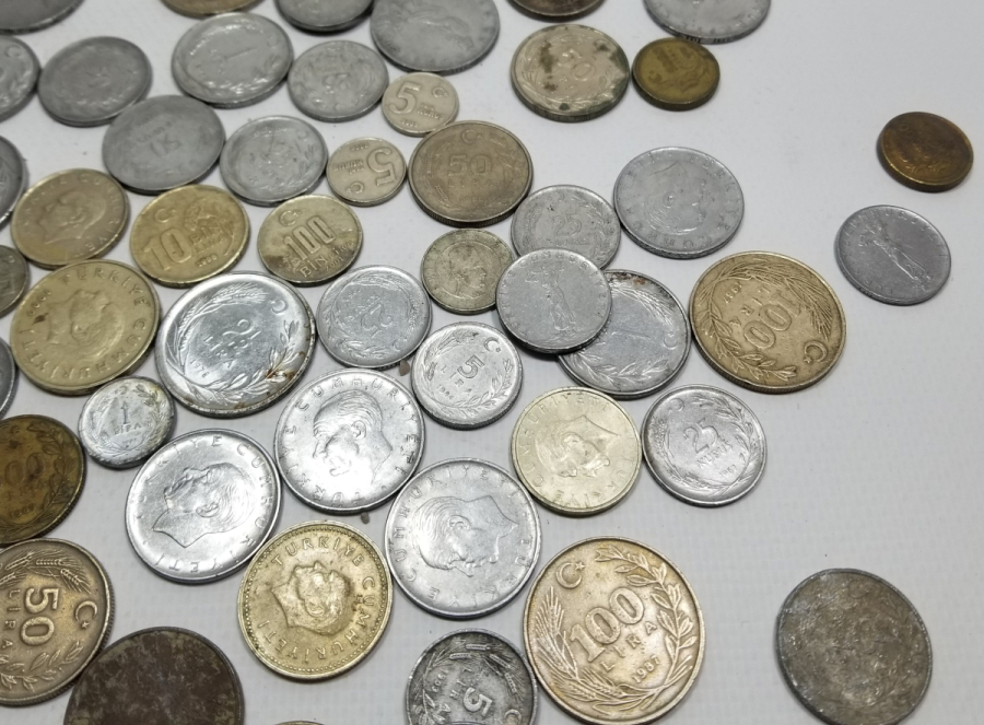 ANTİKA METAL PARA LOTU