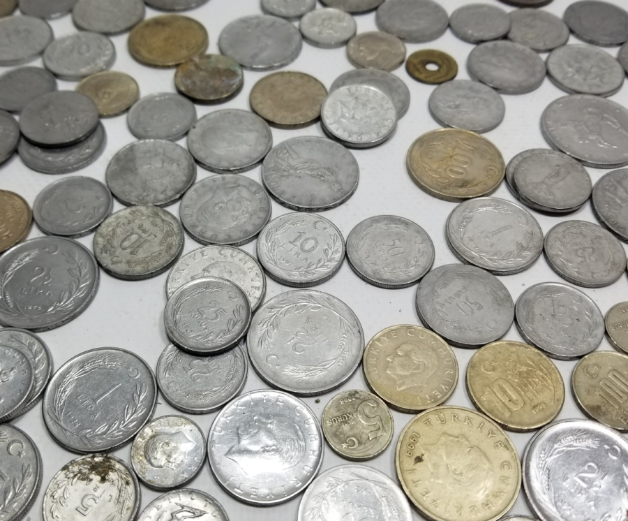 ANTİKA METAL PARA LOTU