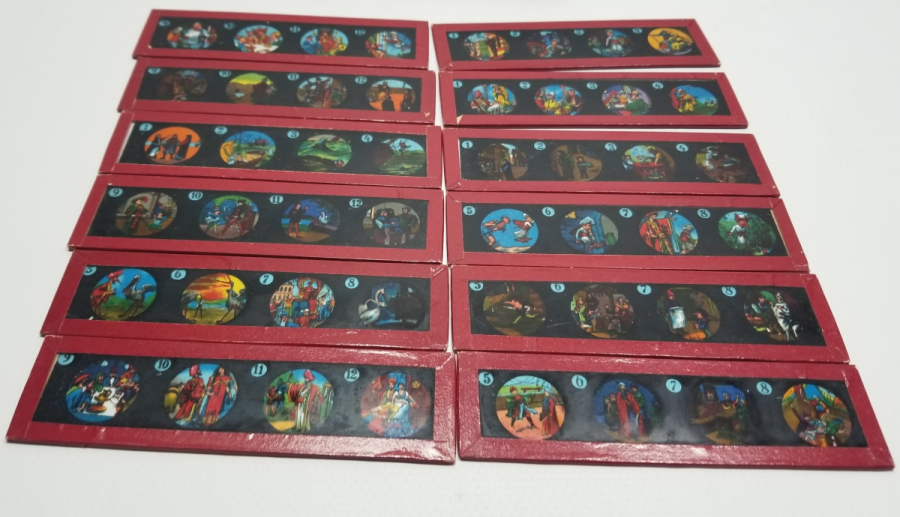 1900 BAŞLARI ÇOK NADİR ÇİZGİFİLM SLAYTLARI