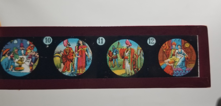 1900 BAŞLARI ÇOK NADİR ÇİZGİFİLM SLAYTLARI