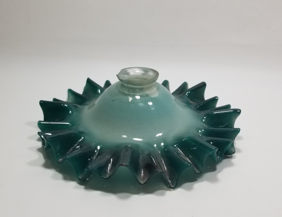 ANTİKA CAM OPALİN NADİR LAMBA TACI