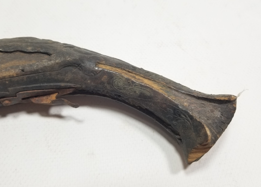 OSMANLI DÖNEMİ AHŞAP PİŞTOV KUNDAĞI