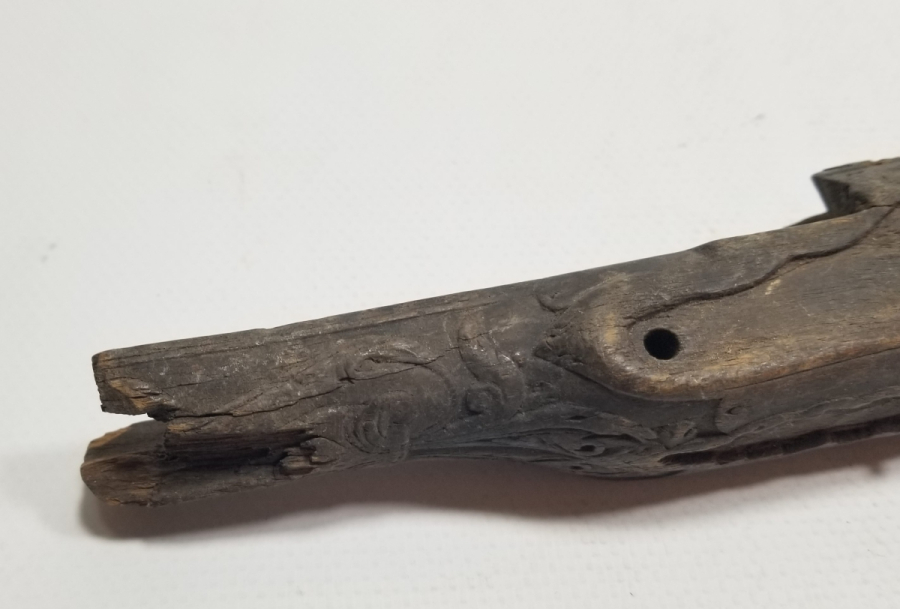 OSMANLI DÖNEMİ AHŞAP PİŞTOV KUNDAĞI