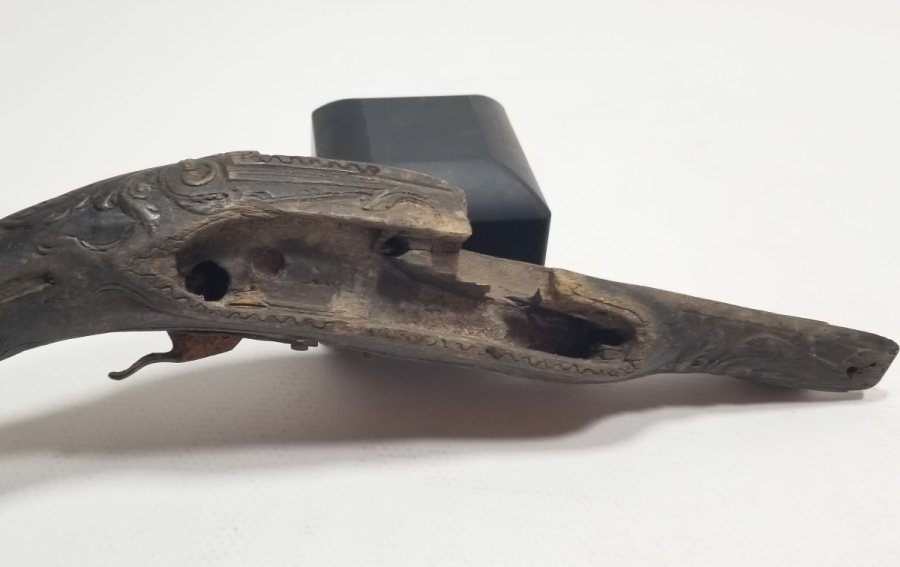 OSMANLI DÖNEMİ AHŞAP PİŞTOV KUNDAĞI