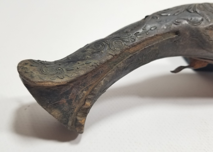 OSMANLI DÖNEMİ AHŞAP PİŞTOV KUNDAĞI