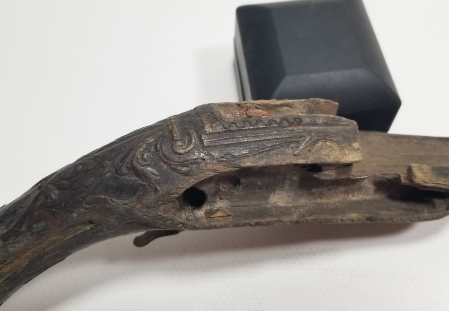 OSMANLI DÖNEMİ AHŞAP PİŞTOV KUNDAĞI