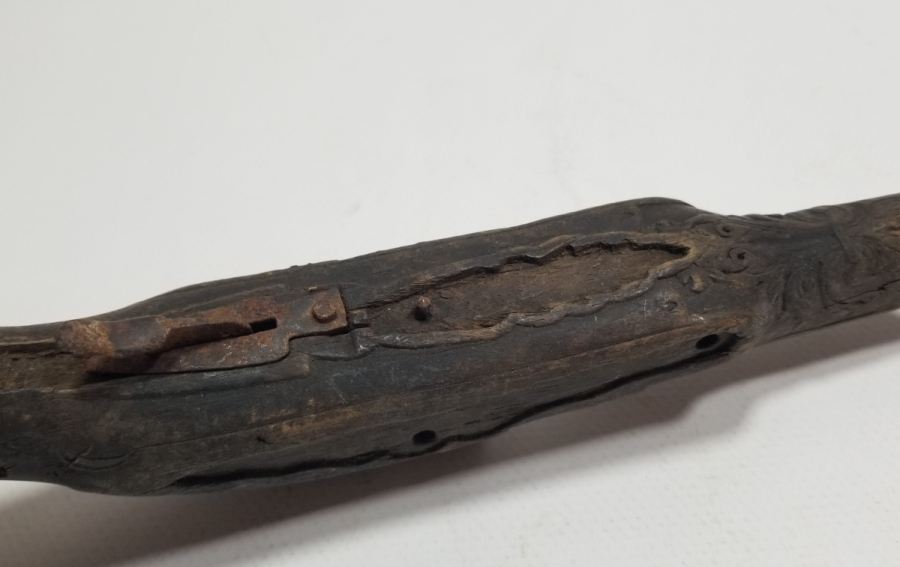 OSMANLI DÖNEMİ AHŞAP PİŞTOV KUNDAĞI