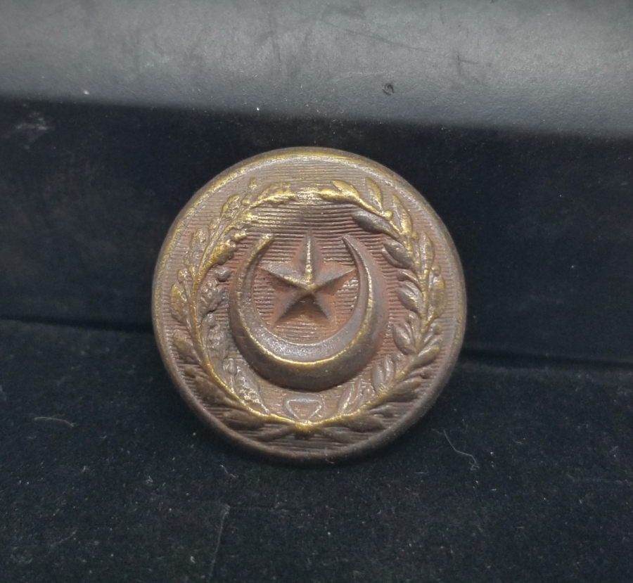 1. DÜNYA SAVAŞI DÖNEMİ NADİR TİPTE OSMANLI CEKET DÜĞMESİ