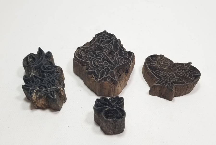 OSMANLI DÖNEMİ EL OYMA TOKAT İŞİ BASKI KALIBI LOTU