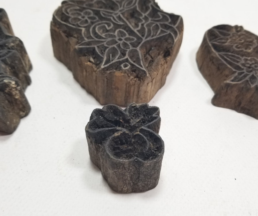 OSMANLI DÖNEMİ EL OYMA TOKAT İŞİ BASKI KALIBI LOTU