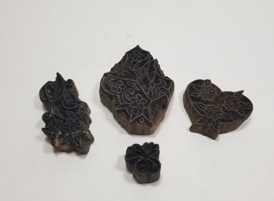 OSMANLI DÖNEMİ EL OYMA TOKAT İŞİ BASKI KALIBI LOTU