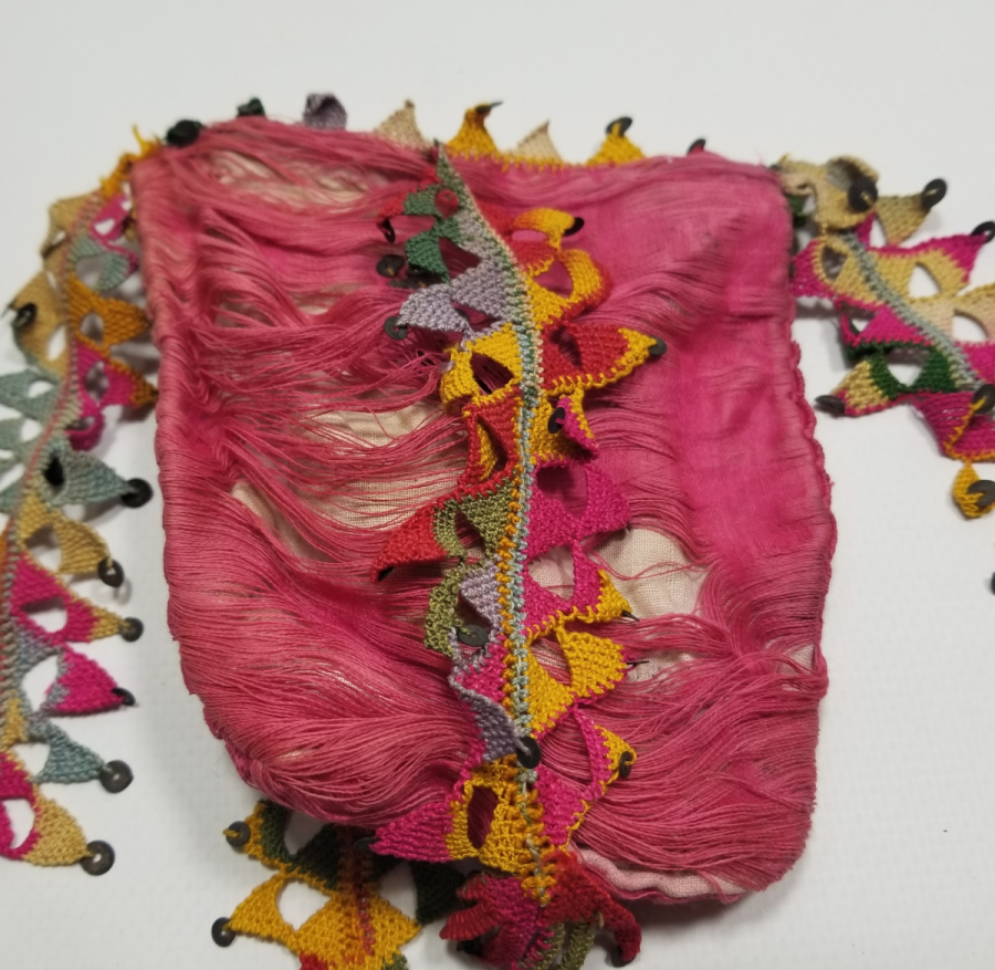 İĞNE OYALI OSMANLI DÖNEMİ NADİR TİPTE KESE