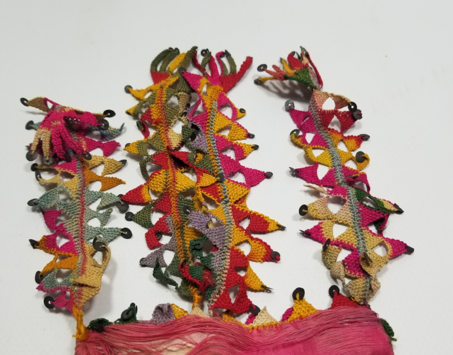 İĞNE OYALI OSMANLI DÖNEMİ NADİR TİPTE KESE