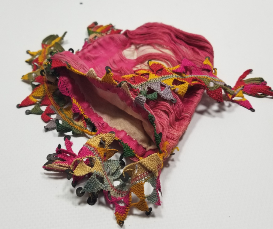 İĞNE OYALI OSMANLI DÖNEMİ NADİR TİPTE KESE