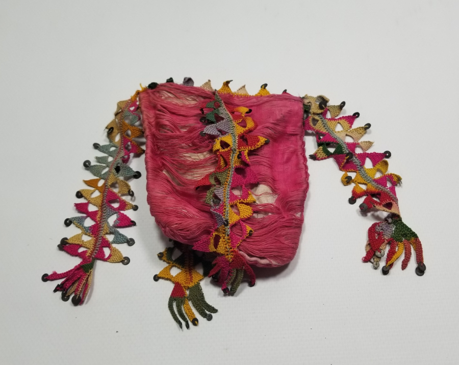 İĞNE OYALI OSMANLI DÖNEMİ NADİR TİPTE KESE