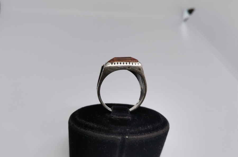 KABARTMA İŞÇİLİKLİ ÖZEL YAPIM GÜMÜŞ YÜZÜK