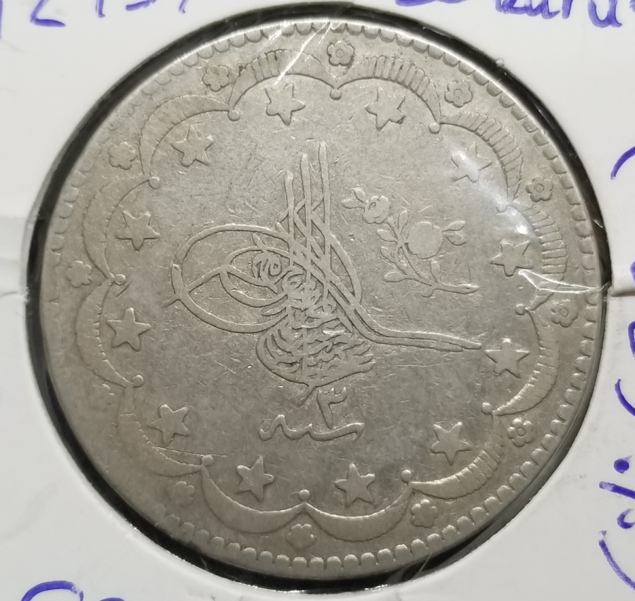 SULTAN II. ABDÜLHAMİD HAN DÖNEMİ 20 KURUŞ MECİDİYE PARA