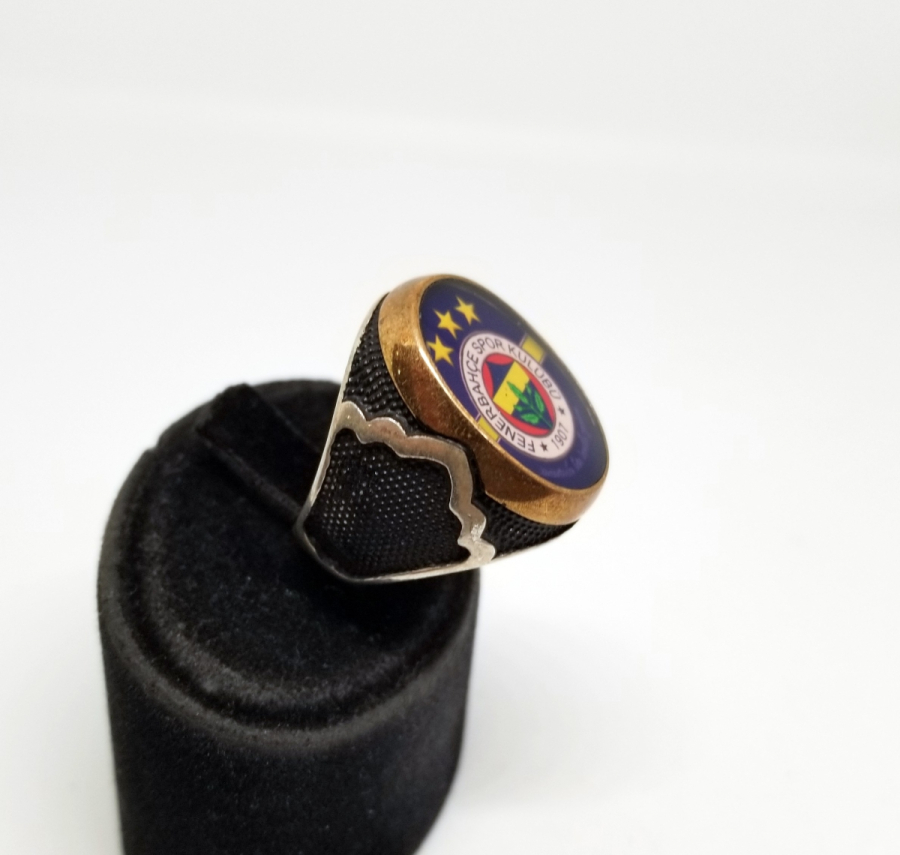 FENERBAHÇE AMBLEMLİ GÜMÜŞ YÜZÜK