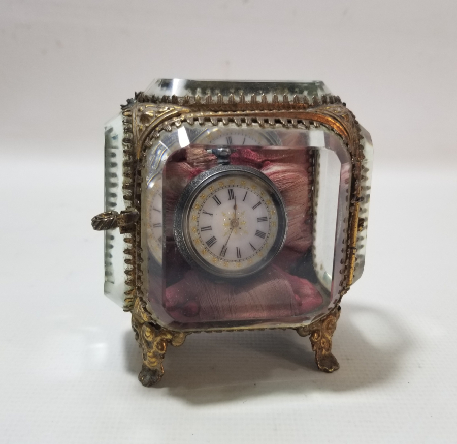 NADİR TİPTE OSMANLI DÖNEMİ CEP SAATİ TEŞHİR KUTUSU