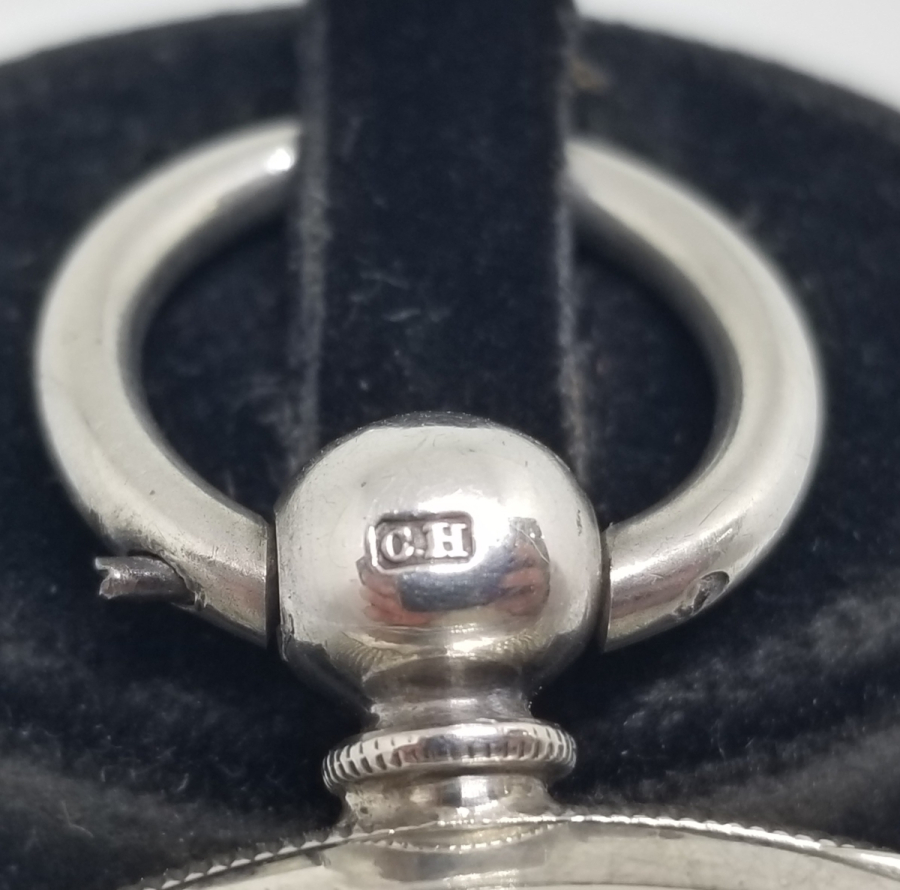 ÇOK NADİR GÜMÜŞ KASA İNGİLİZ CHRONOGRAPH CEP SAATİ