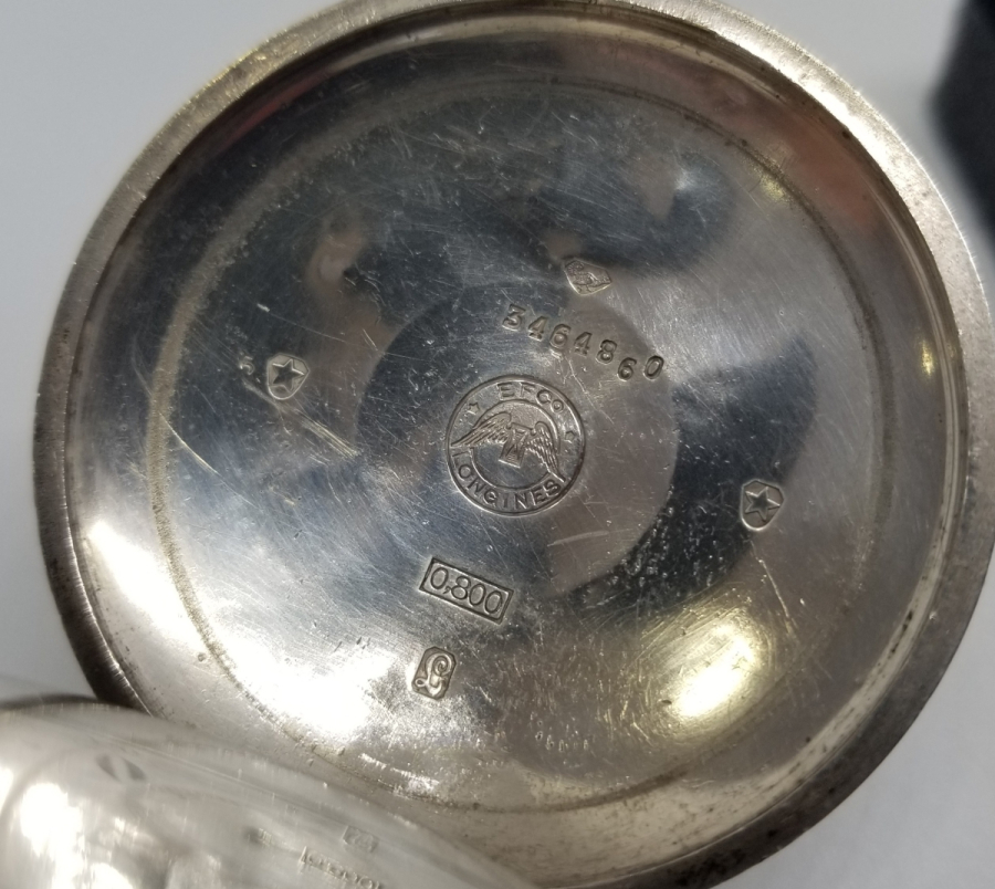 NADİR TİPTE OSMANLI DÖNEMİ LONGİNES - NECİB K.DJEZVEDJİAN KURMALI CEP SAATİ