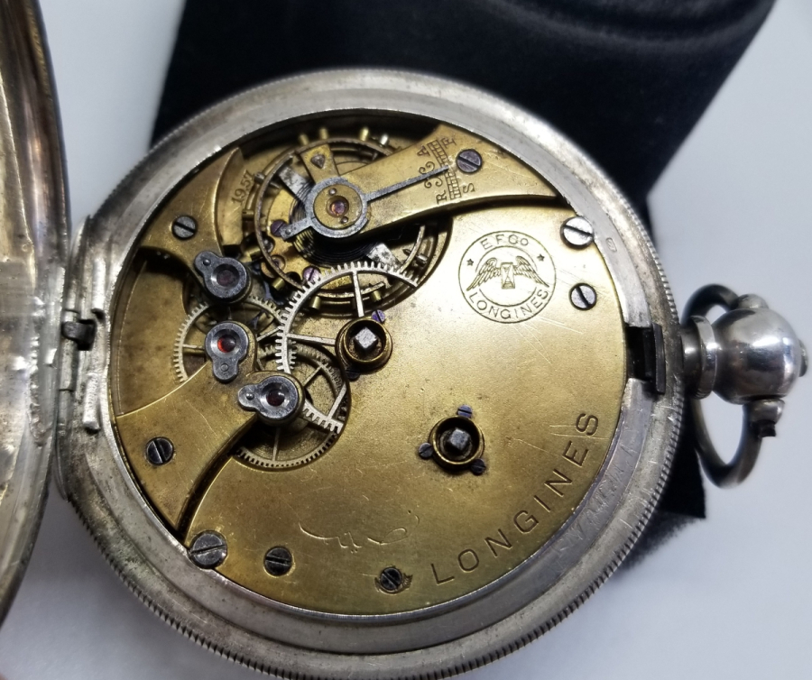 NADİR TİPTE OSMANLI DÖNEMİ LONGİNES - NECİB K.DJEZVEDJİAN KURMALI CEP SAATİ