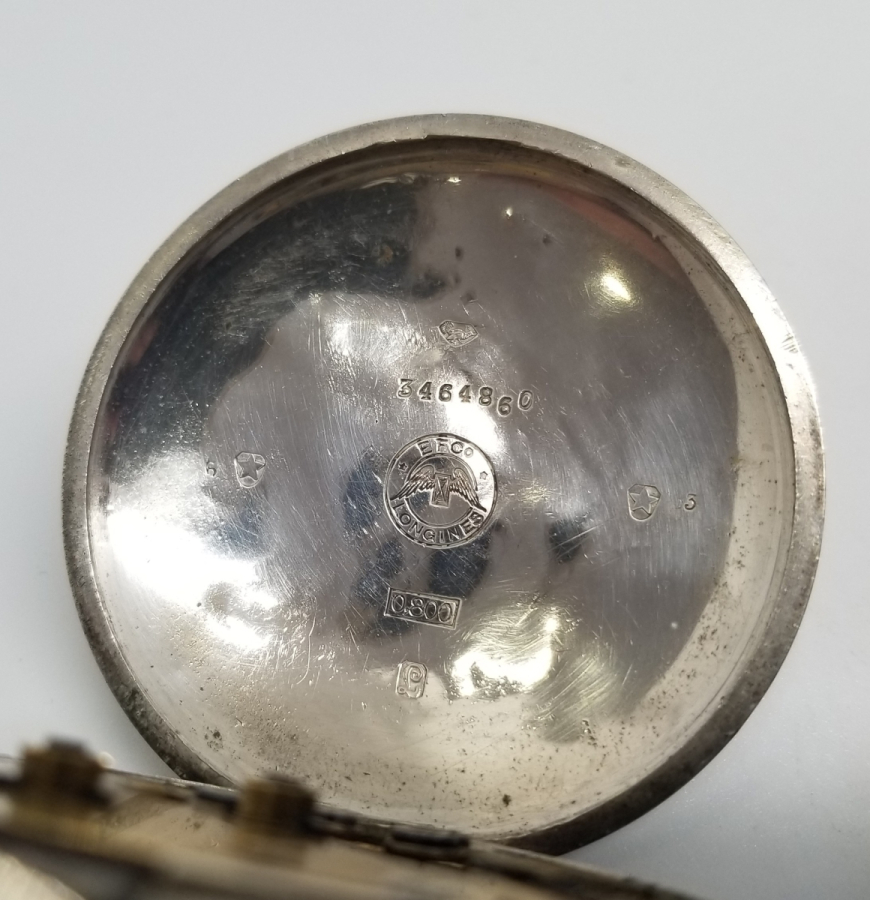 NADİR TİPTE OSMANLI DÖNEMİ LONGİNES - NECİB K.DJEZVEDJİAN KURMALI CEP SAATİ