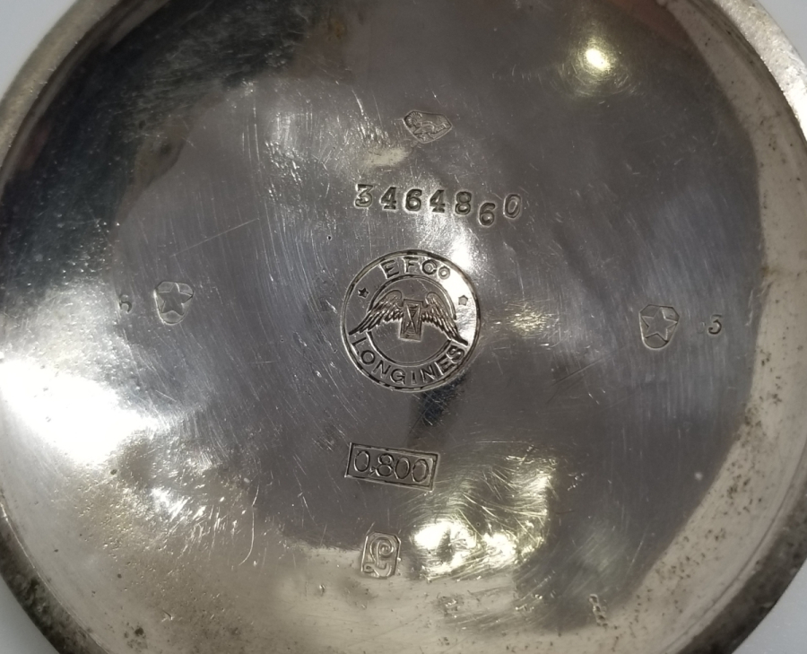 NADİR TİPTE OSMANLI DÖNEMİ LONGİNES - NECİB K.DJEZVEDJİAN KURMALI CEP SAATİ