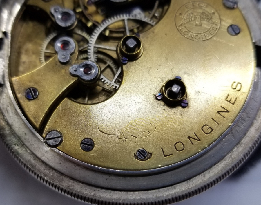 NADİR TİPTE OSMANLI DÖNEMİ LONGİNES - NECİB K.DJEZVEDJİAN KURMALI CEP SAATİ